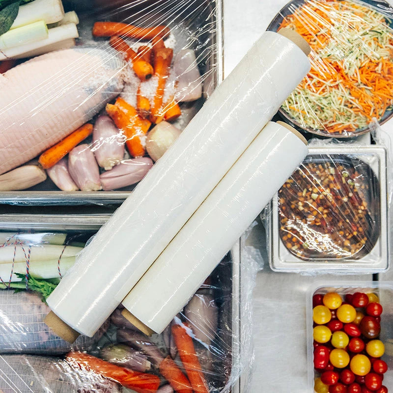 FOOD STRETCH® COMPOSTABLE - FILM ÉTIRABLE ALIMENTAIRE - Carton de 4