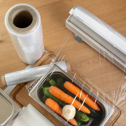 Film alimentaire recyclable Food Stretch® – 30 cm et 45 cm × 300 m - Biowels® Suisse